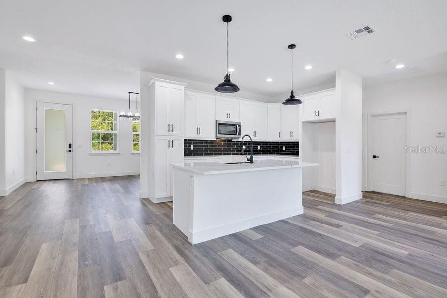 Furnished interior view inside a new home in , Eustis (Image 7).