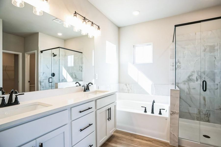 Furnished interior view inside a new home in Maddox Landing, Hoschton (Image 9). Furnished interior view inside a new home in Maddox Landing, Hoschton (Image 9).