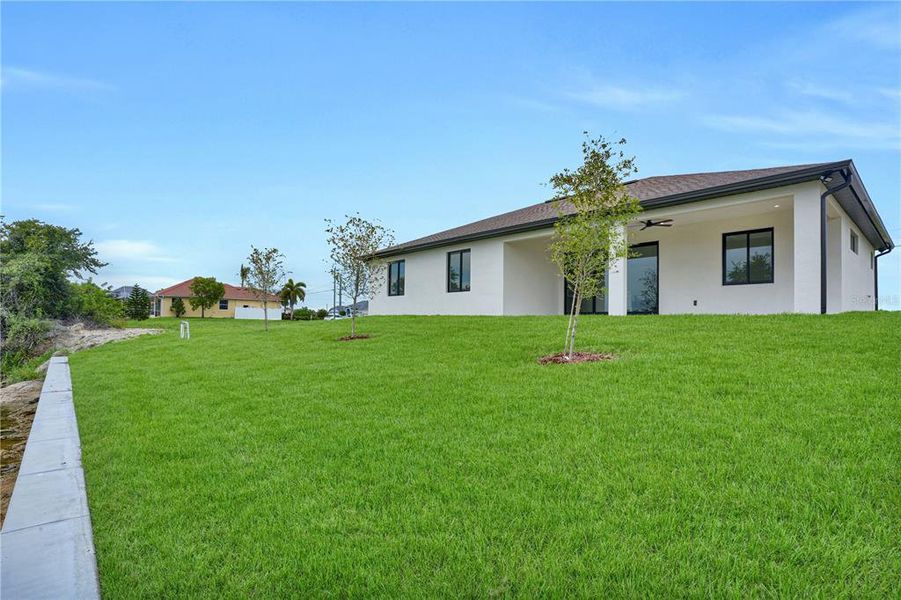 Exterior details and patio area of a home in , Cape Coral (Image 32).