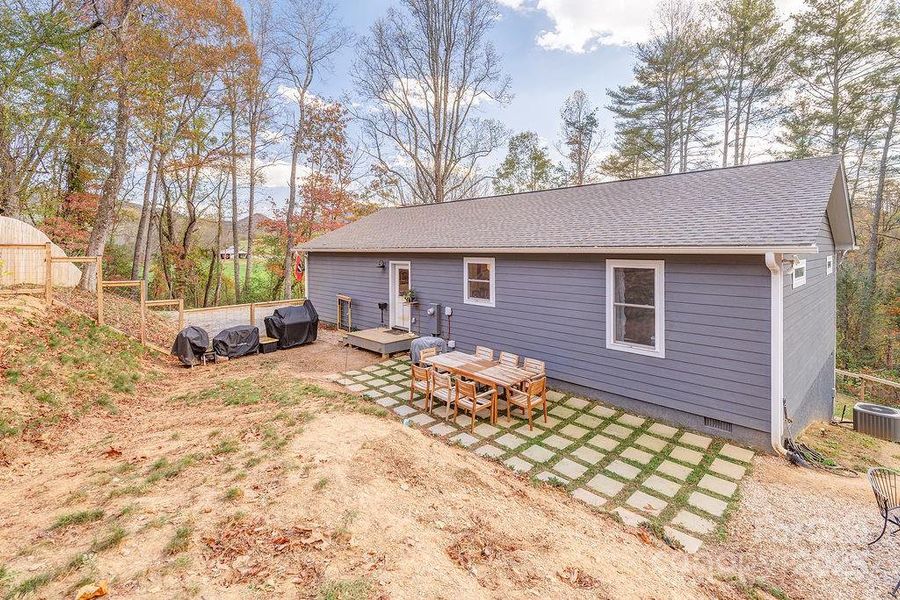 Exterior details and patio area of a home in , Fairview (Image 21).