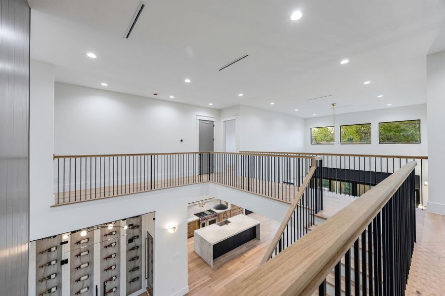 Furnished interior view inside a new home in , Houston (Image 17).