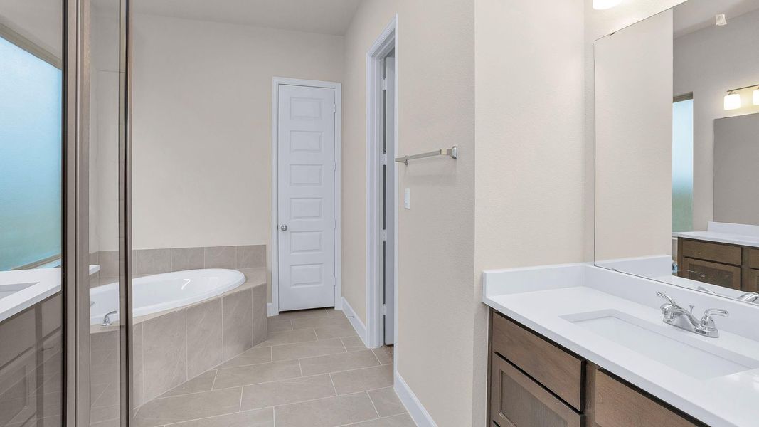 Furnished interior view inside a new home in , Hockley (Image 9).