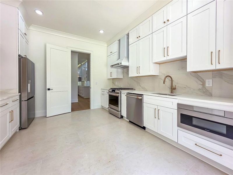 Furnished interior view inside a new home in , Winder (Image 18).