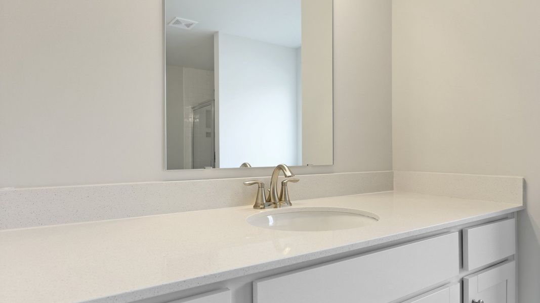 Representative furnished interior of a home built from the HARBOR OAK by D.R. Horton in Founders Corner, Summerville (Image 13).