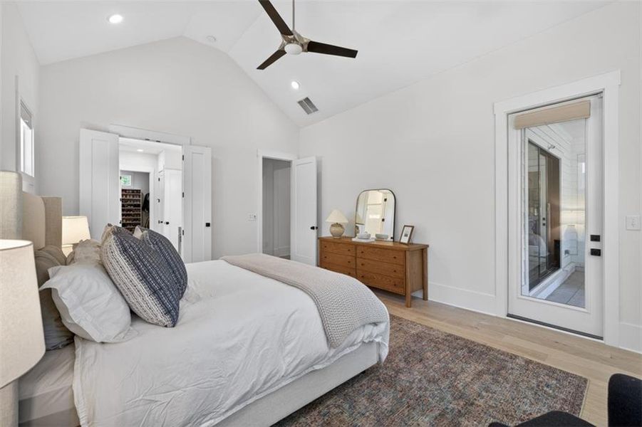 Furnished interior view inside a new home in Town Farms, Peachtree Corners (Image 59).