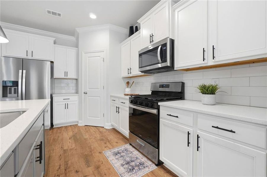 Furnished interior view inside a new home in , Sugar Hill (Image 7).