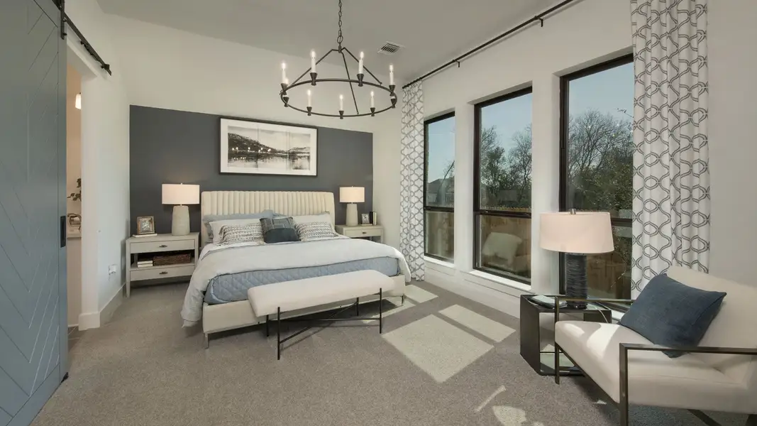 Furnished interior view inside a new home in VIDA, San Antonio (Image 7). Furnished interior view inside a new home in VIDA, San Antonio (Image 7).