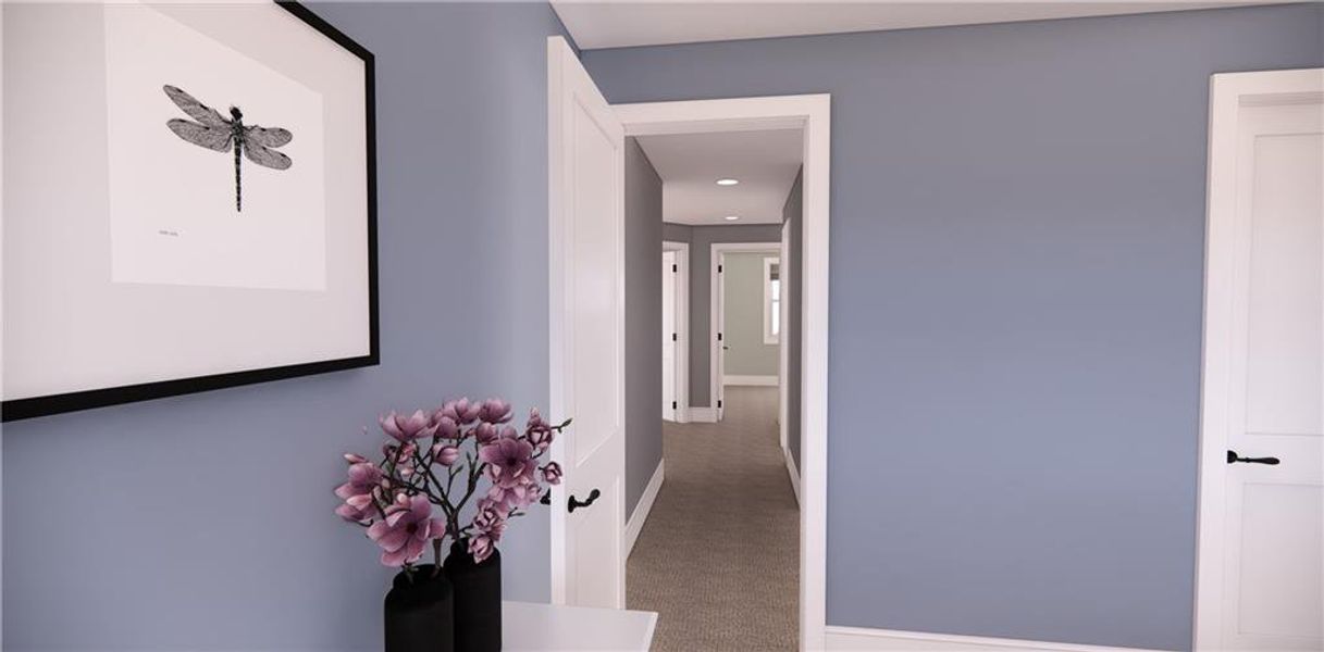 Furnished interior view inside a new home in , Carrollton (Image 7). Furnished interior view inside a new home in , Carrollton (Image 7).