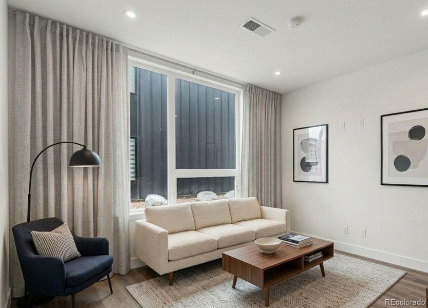 Virtually staged image of a model home. Finishes, colors, and available options may differ from those shown.