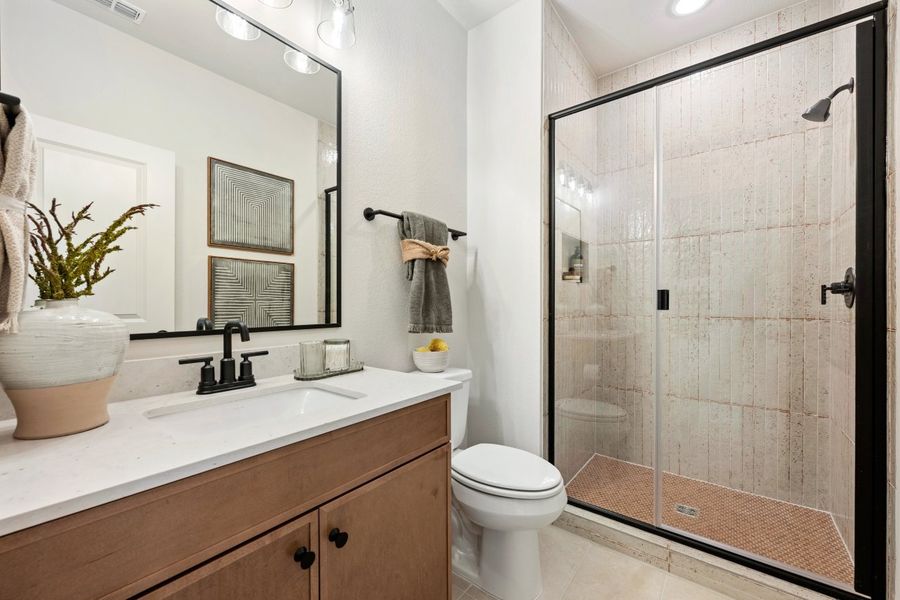 Representative furnished interior of a home built from the Sawgrass by Ashton Woods in Lagos Reserve, Manor (Image 18). Representative furnished interior of a home built from the Sawgrass by Ashton Woods in Lagos Reserve, Manor (Image 18).