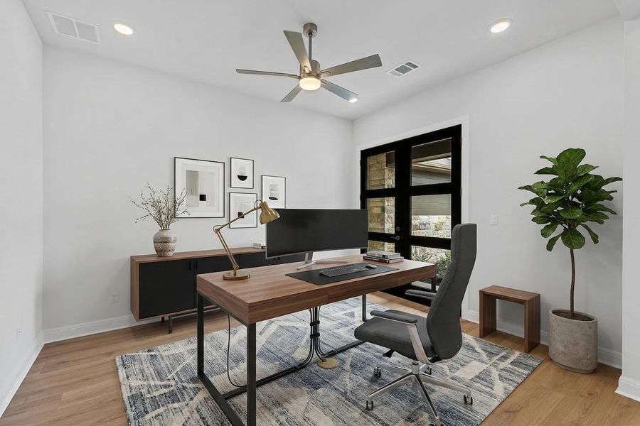 Leighton B Home office