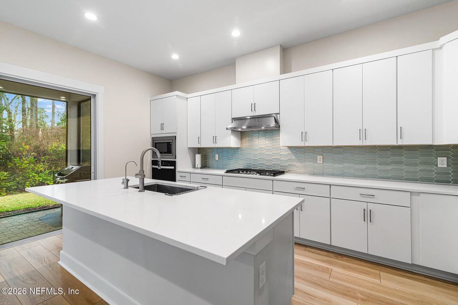 Furnished interior view inside a new home in , Jacksonville (Image 17).
