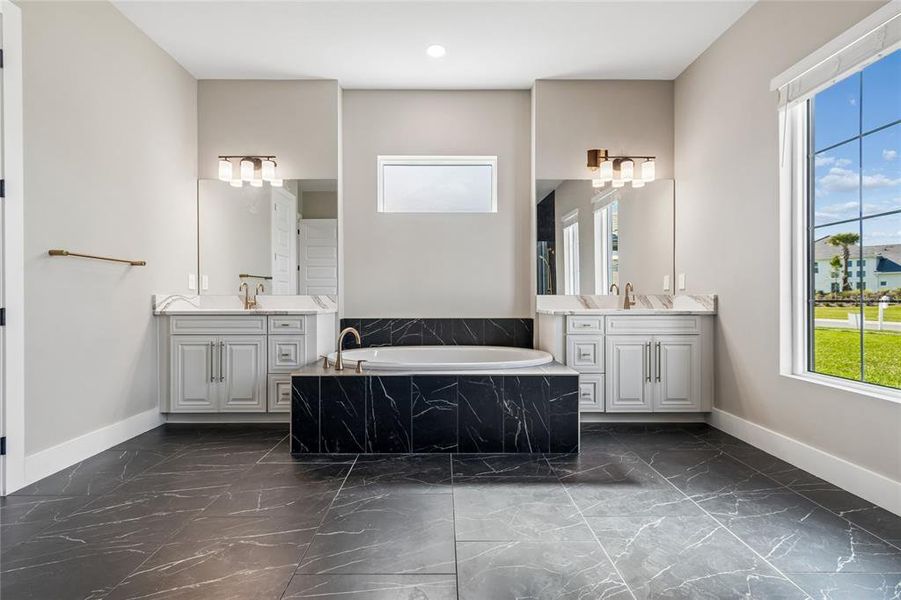 Furnished interior view inside a new home in Cassata Lakes, Nokomis (Image 6).