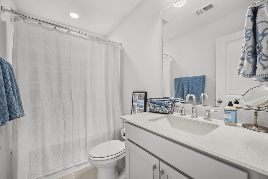 Furnished interior view inside a new home in High Point at Foxbank, Moncks Corner (Image 14).