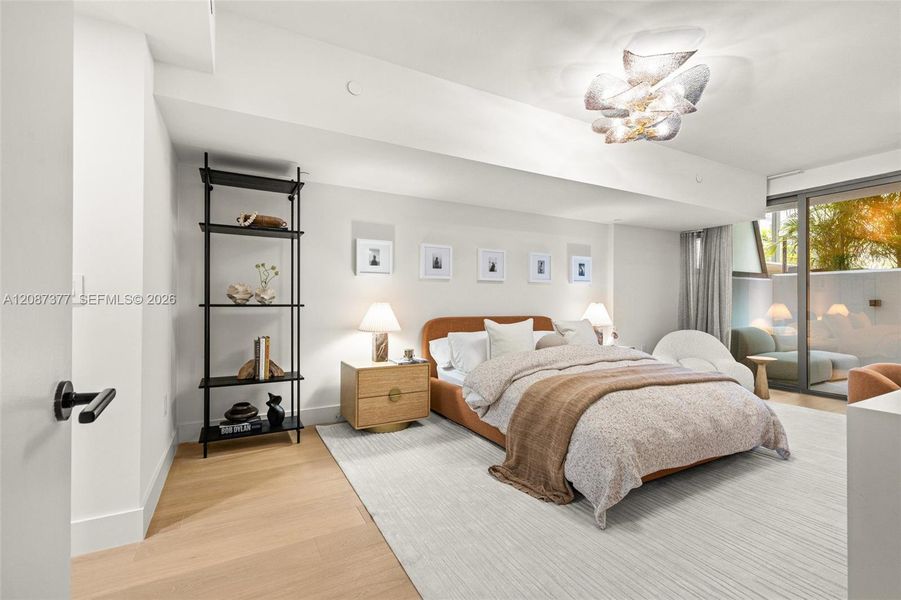 Furnished interior view inside a new home in , Bay Harbor Islands (Image 5).