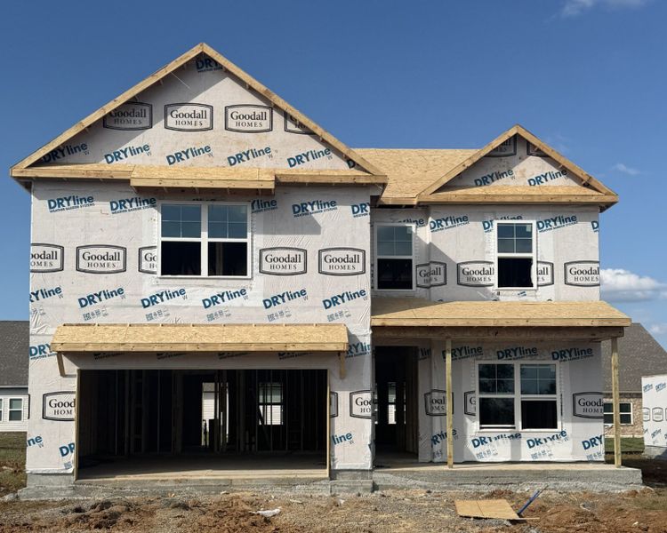 *Photo of actual home in progress - Oct. 2025