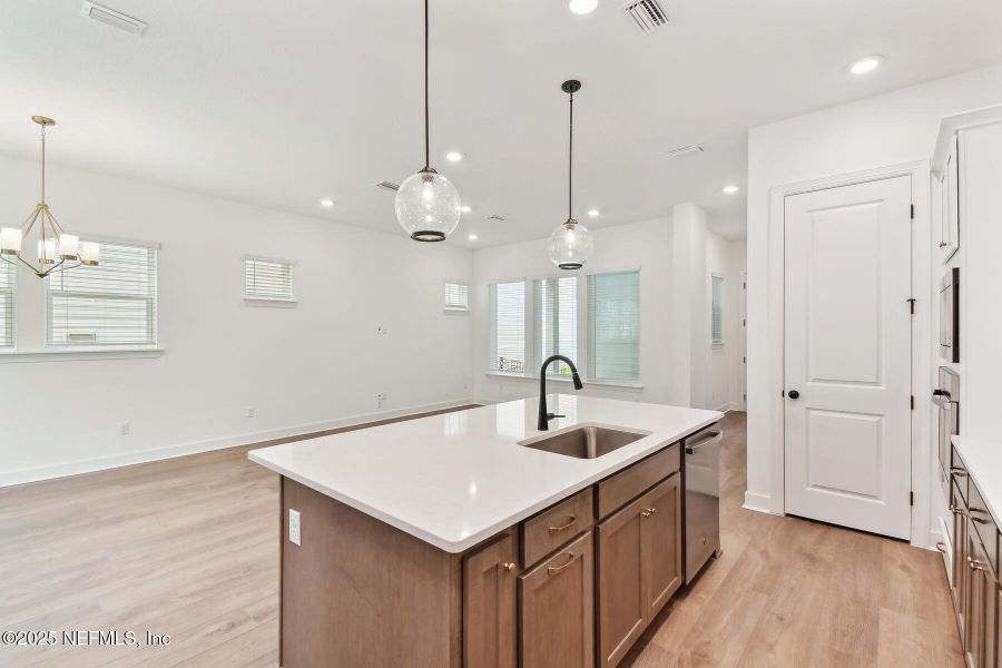 Furnished interior view inside a new home in Granville at eTown 34', Jacksonville (Image 12).