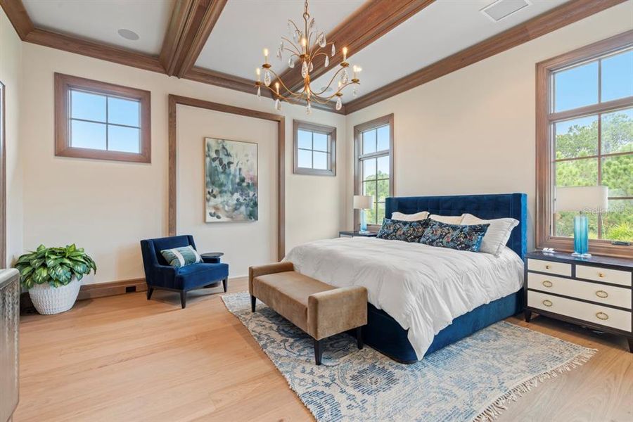 Furnished interior view inside a new home in , Orlando (Image 34).