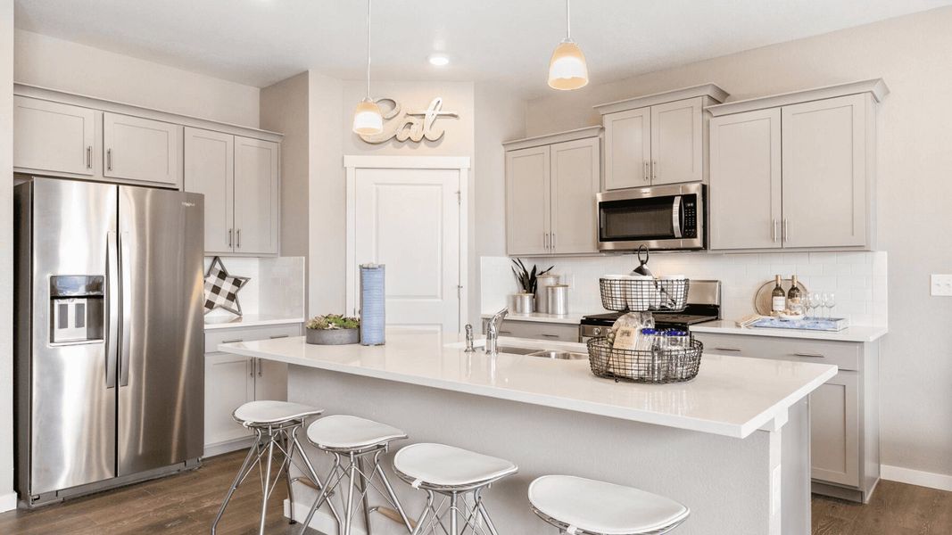Furnished interior view inside a new home in Hansen Farm, Fort Collins (Image 3).