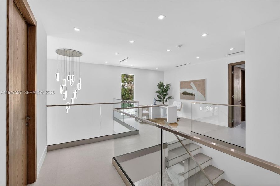Furnished interior view inside a new home in , Fort Lauderdale (Image 50).