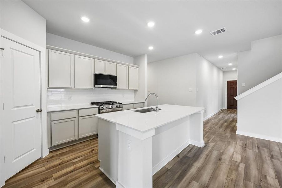 Furnished interior view inside a new home in Overland Grove, Forney (Image 5).