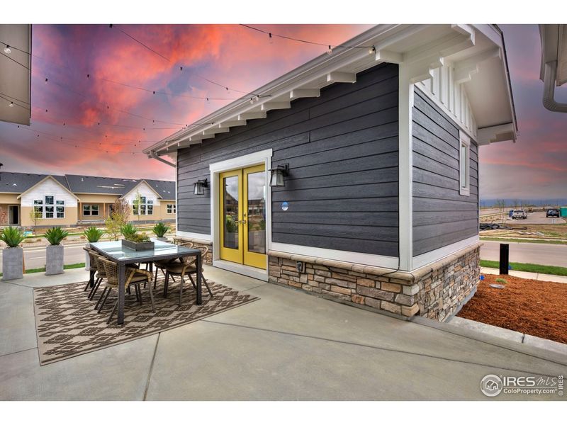Exterior details and patio area of a home in , Fort Collins (Image 20). Exterior details and patio area of a home in , Fort Collins (Image 20).