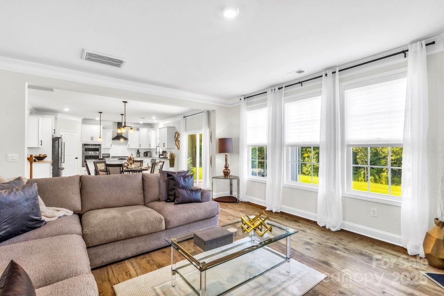 Family room open-concept