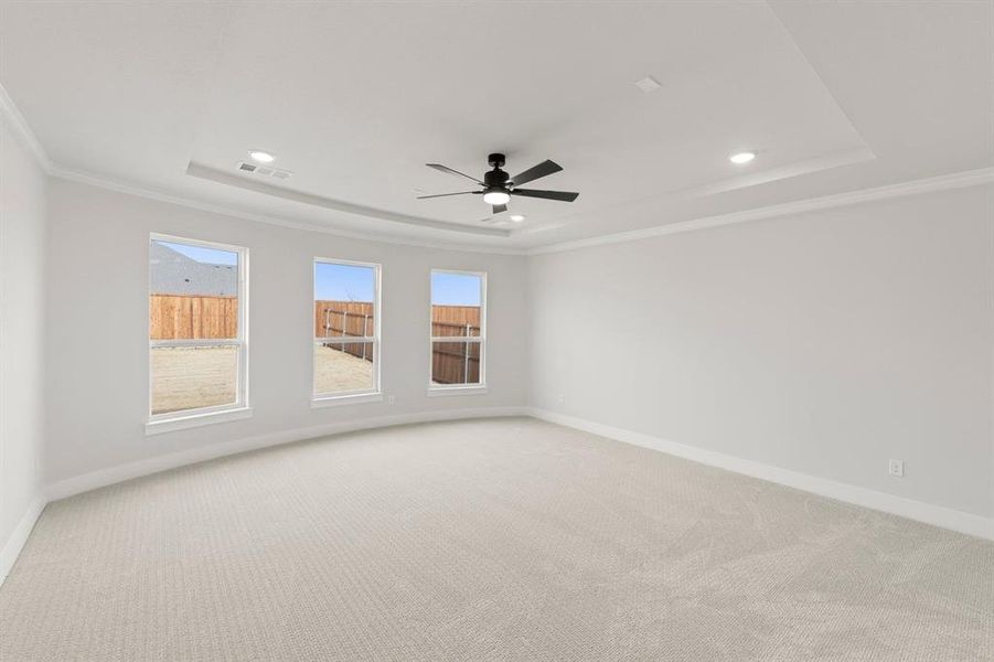 Spacious, unfurnished interior of a new home in Sutton Fields, Celina (Image 21).