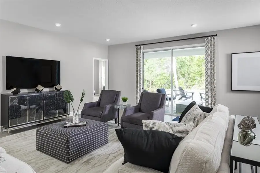 Furnished interior view inside a new home in Terra Pines, St. Augustine (Image 8).