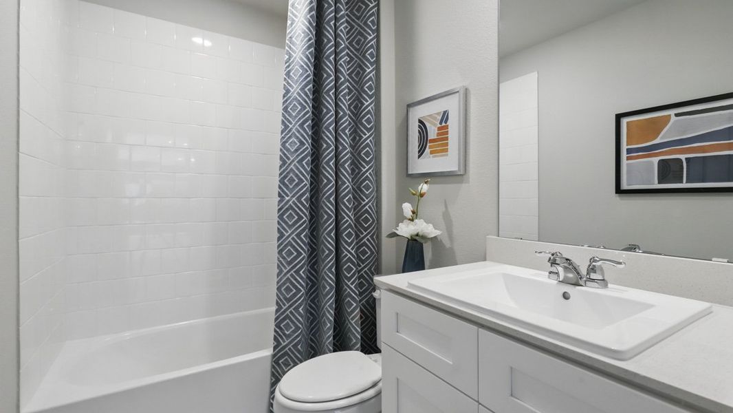 Furnished interior view inside a new home in Dry Creek, Bridgeport (Image 32).