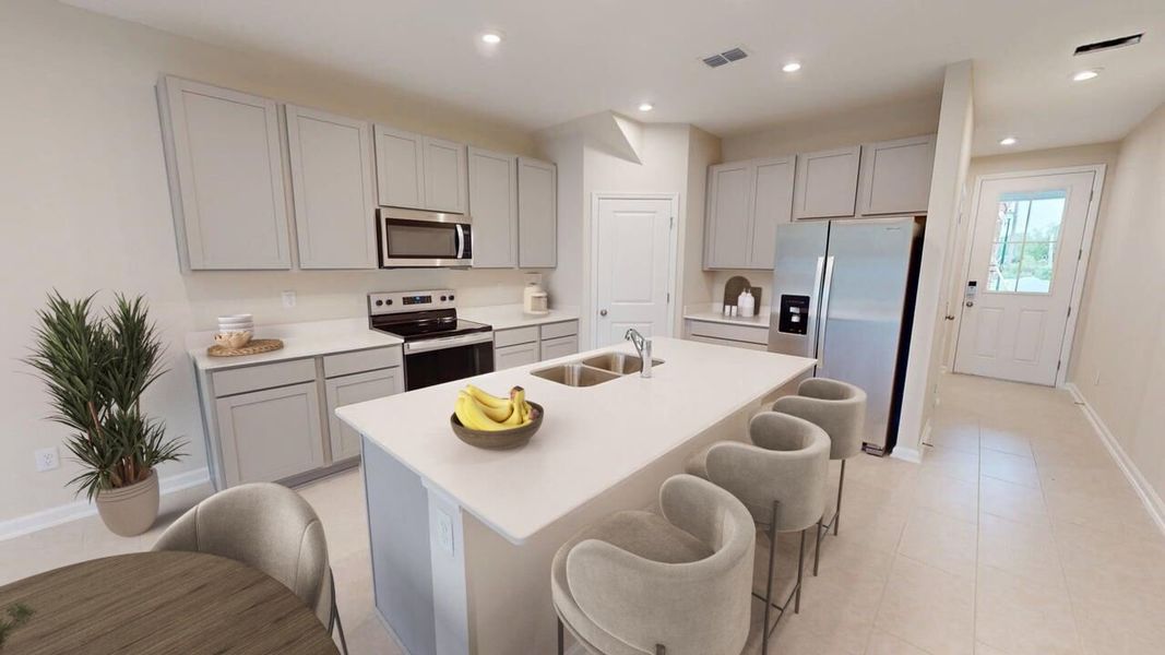 Representative furnished interior of a home built from the Luna by Mattamy Homes in Egret Creek, Jacksonville (Image 5). Representative furnished interior of a home built from the Luna by Mattamy Homes in Egret Creek, Jacksonville (Image 5).