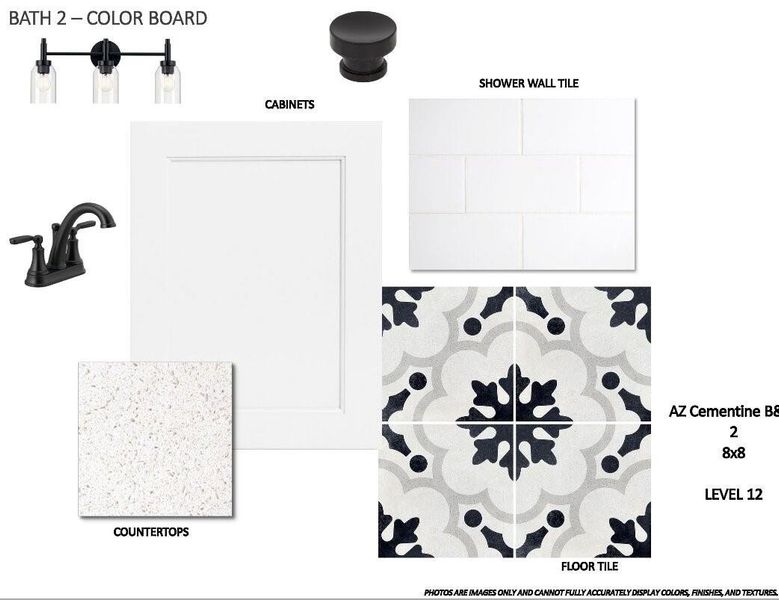 Sample of building materials used in homes in Elyson, Katy (Image 4).