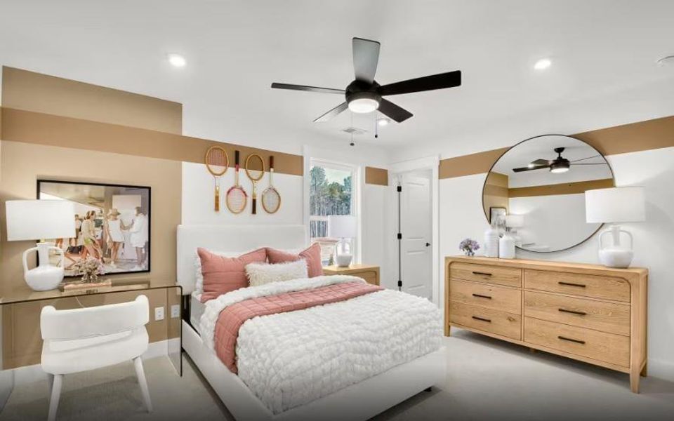 Furnished interior view inside a new home in , Ball Ground (Image 24). Furnished interior view inside a new home in , Ball Ground (Image 24).