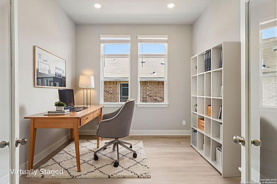 Furnished interior view inside a new home in Sagebrooke - Classic Series, San Antonio (Image 14).