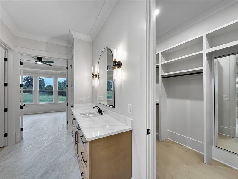 Furnished interior view inside a new home in , Jefferson (Image 17).