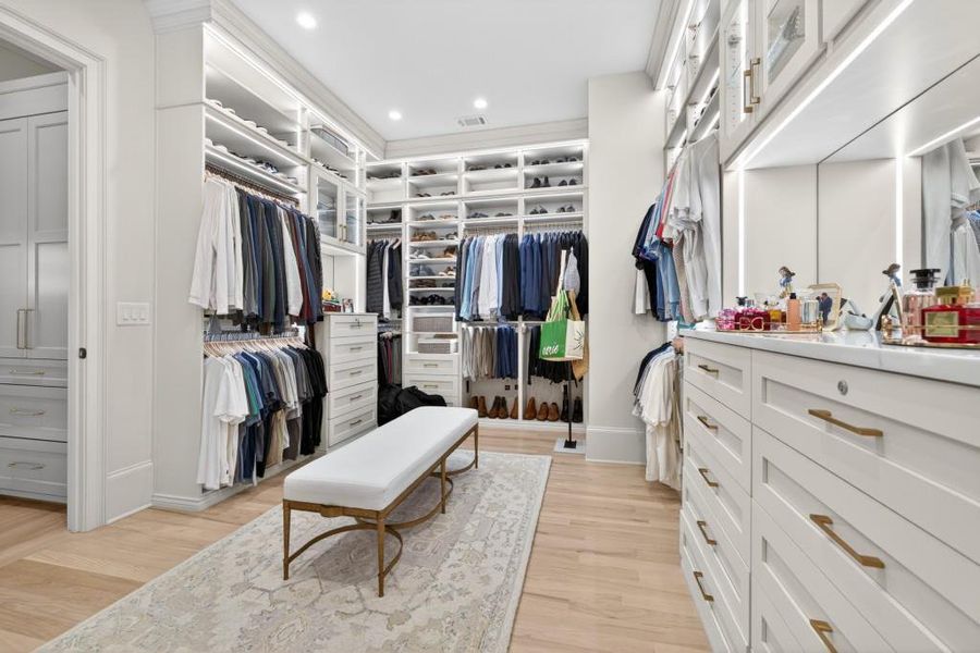 Furnished interior view inside a new home in , Braselton (Image 61).