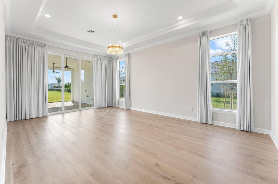 Spacious, unfurnished interior of a new home in Bridgewater, Jupiter (Image 37). Spacious, unfurnished interior of a new home in Bridgewater, Jupiter (Image 37).