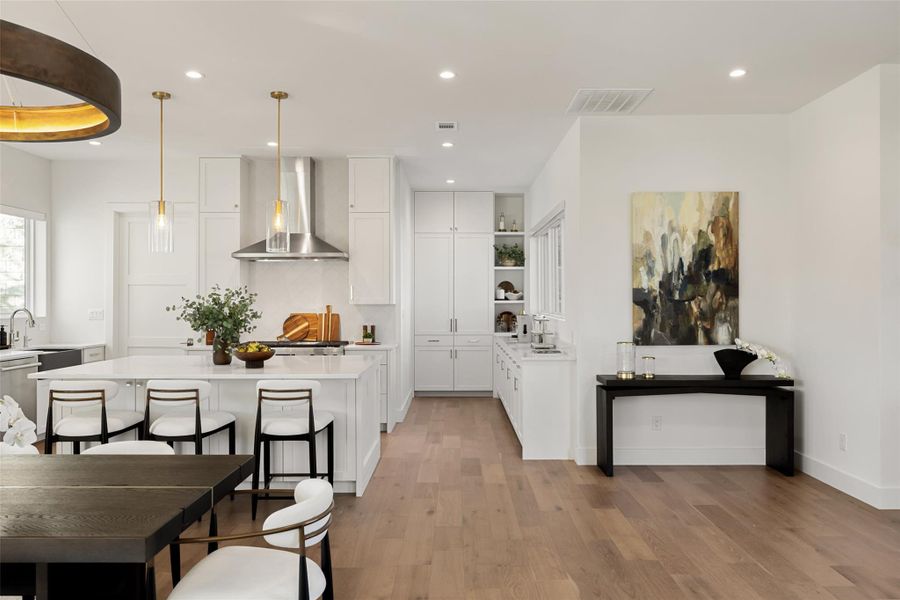 Furnished interior view inside a new home in , Dripping Springs (Image 11).