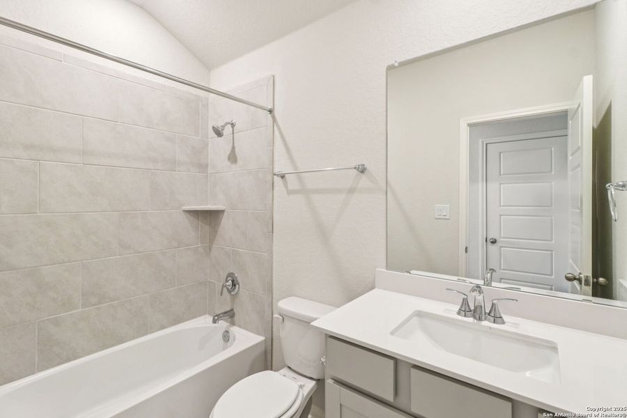 Furnished interior view inside a new home in Kallison Ranch, San Antonio (Image 7).