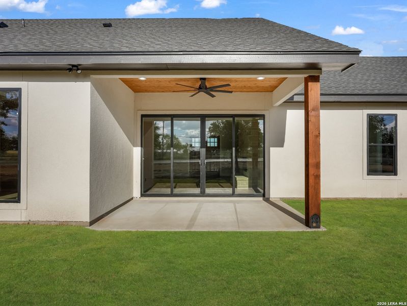 Exterior details and patio area of a home in , Lytle (Image 39). Exterior details and patio area of a home in , Lytle (Image 39).