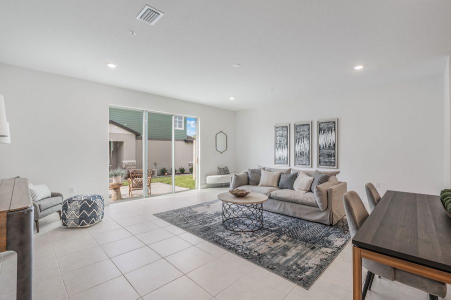 Furnished interior view inside a new home in Magnolia Reserve, Ocoee (Image 5).