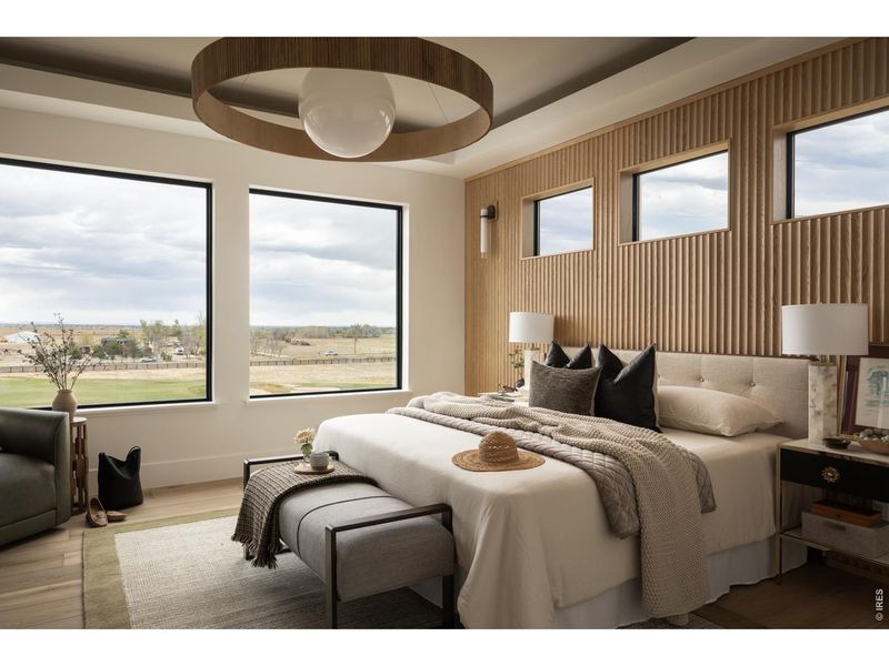 Furnished interior view inside a new home in , Berthoud (Image 13).