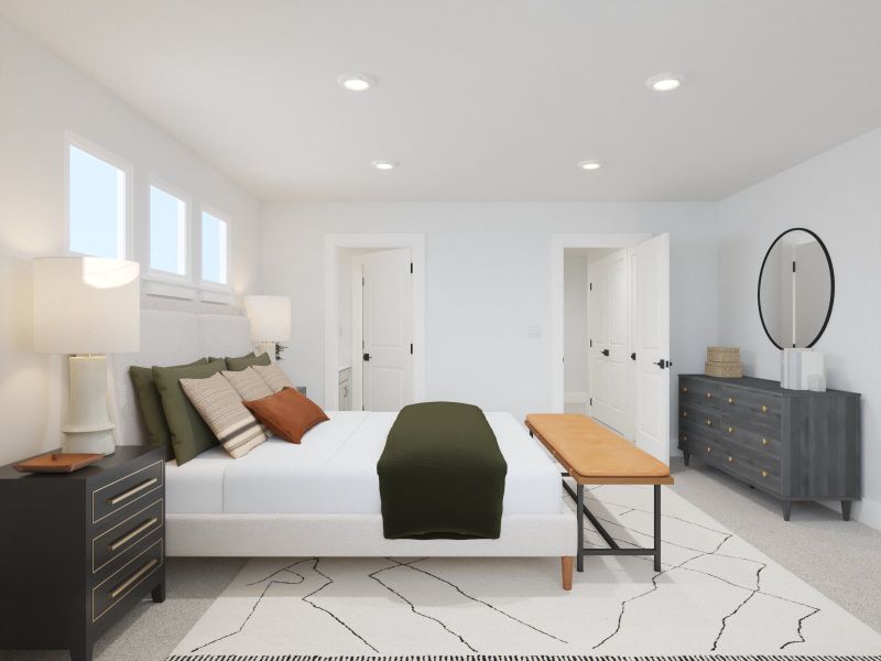 Furnished interior view inside a new home in Zermatt Townhomes, Nashville (Image 8). Furnished interior view inside a new home in Zermatt Townhomes, Nashville (Image 8).