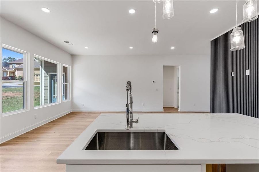 Furnished interior view inside a new home in , Douglasville (Image 9). Furnished interior view inside a new home in , Douglasville (Image 9).