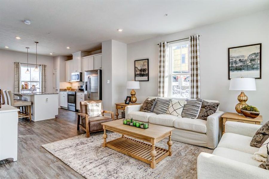 Furnished interior view inside a new home in Village Square, Lebanon (Image 16).