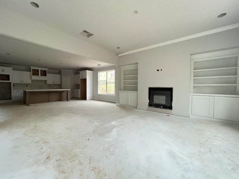 In-progress construction of a new home in Hemingway, Flowery Branch, GA (Image 11).