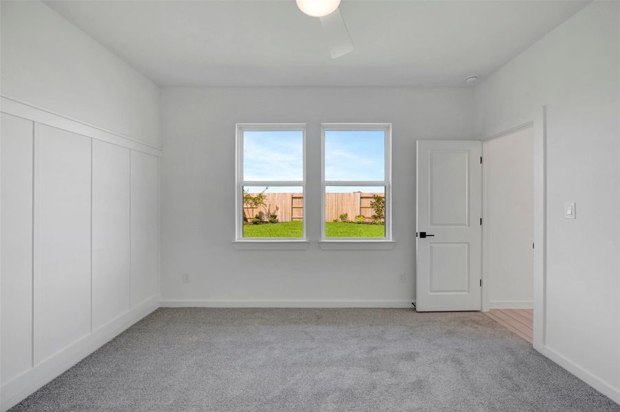Private primary suite