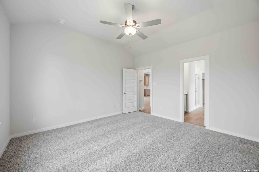 Spacious, unfurnished interior of a new home in Katzer Ranch, Converse (Image 24). Spacious, unfurnished interior of a new home in Katzer Ranch, Converse (Image 24).