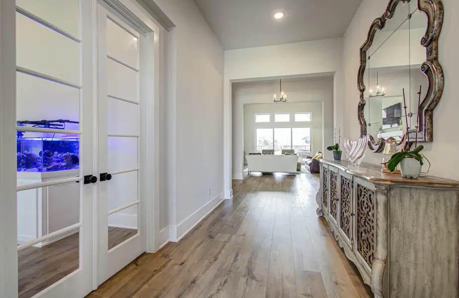 Furnished interior view inside a new home in , Manvel (Image 36).