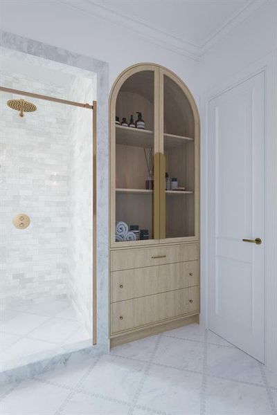 Furnished interior view inside a new home in , Dallas (Image 9).